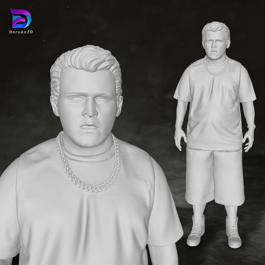 13.jpg Dudley Dursley Harry Potter Action Figures Custom Action 3D print model