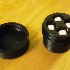 20181115_210943.jpg Free 3D file Travel pill box・3D printer design to download