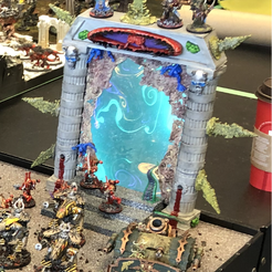 Chaos Gate (iPad/Tablet frame) - Wh40k