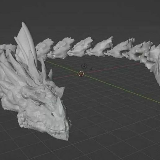 The Black Dragon; Articulating Dragon
