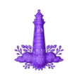 Faro - Flores.stl Flower Guardian: Lighthouse