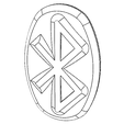 Binder1_Page_03.png 3D Art Bluetooth Logo