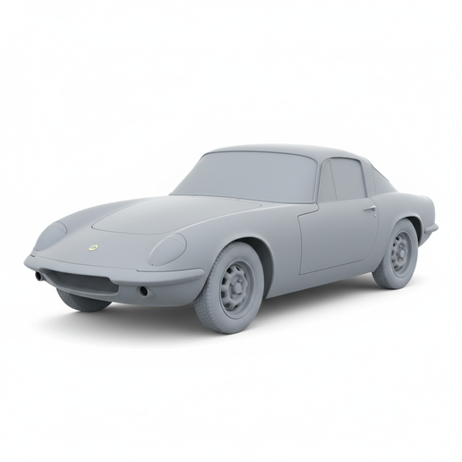 Lotus Elan car, car STL, JDM, garage, sports car, classic car, diorama, supercar, pickup, race car, drift car, vehicle, automobile, truck, vintage car, car 3D, hypercar, SUV, car model, muscle car