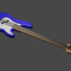 7.png Bass Guitar Miniature