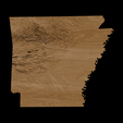 2.png Topographic Map of Arkansas – 3D Terrain