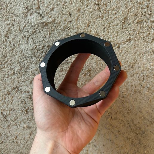 100mm (4 Inch) Magnetic Duct Connector File Set | 3D Printable STL ...