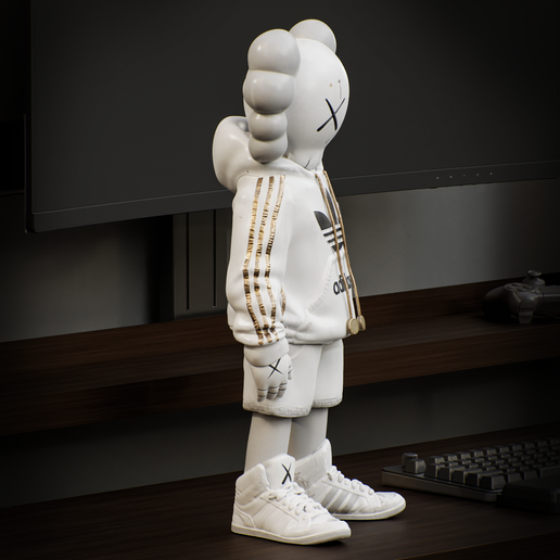 kaws_adidas3.png Kaws Adidas Adidas Urban Junior - "No Pain no Gain" - Unique Design -