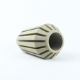 LSTL0065_Dream_6.png The Dream Modern Ribbed Vase STL File: 3D Print Home Decor (Digital Download)