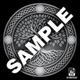 samp.png Arbre celtique en relief pour laser CNC et impression 3D Fichier STL et TIF en niveaux de gris 4K - Modèle 3D très détaillé