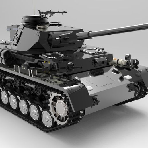 Panzerkampfwagen IV 3D model