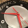 2019-02-15_20.25.19.jpg Free STL file Chainring clock for 5x130mm aero time trial chainring・3D printable object to download