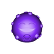 koffing-üst gövde-smiley-r1.STL Koffing Pokemon Multipart