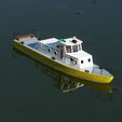 P4030693.jpg STL file Sumava - small RC boat 1:50・3D print design to download
