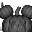 Halloween-Mickey-Pumpkin-Head-Candy-bowl-14.jpg Halloween Mickey Pumpkin Head Candy bowl 3D Printable Model