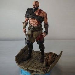 image4.jpeg 3D-Datei Grumpy Old Kratos 3D-Druck Figur・3D-druckbare Vorlage zum herunterladen