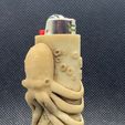 Bone Oblique.jpeg Octopus Bic Lighter Case