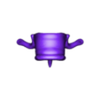 Th6.stl printable spine divided into vertebrae