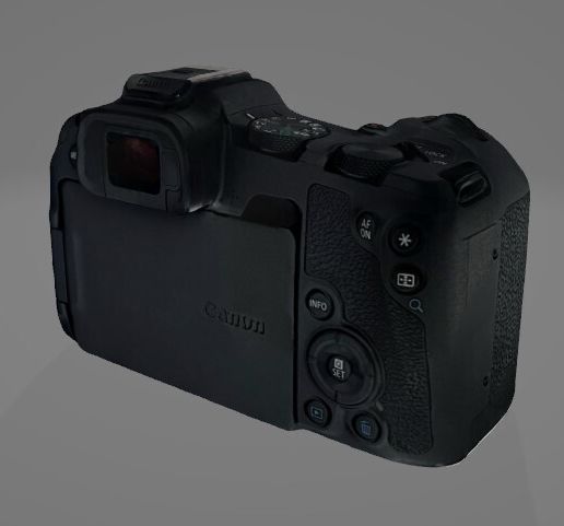 📷 Canon EOS r8 camera 3d scan (OBJ + IPT + STL)・ 3D File for 3D ...