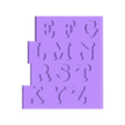 fondo letras 2.stl Alphabet puzzle