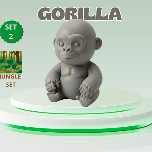 Cute Mini Gorilla – Commercial