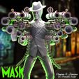 1.jpg The Mask STL 3D Printable model  (Jim Carrey, The Mask fan art)