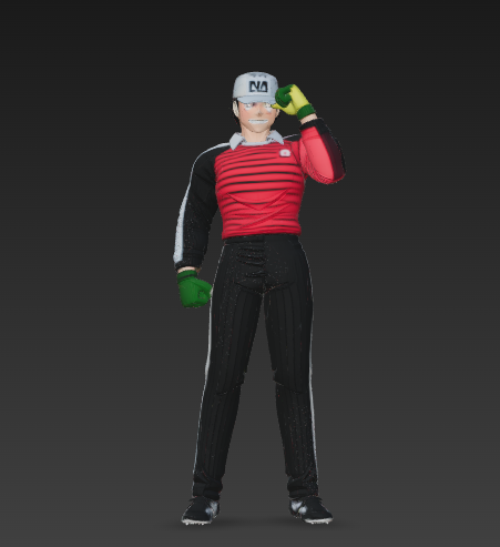 Captain Tsubasa Series 2 mini beeldje UDF Wakabayashi Genzo 11 cm
