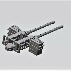 MkII_303Browning_Ver2b.jpg Free STL file 1/35 Scale MkII .303 Browning Machine Guns Version 2・Template to download and 3D print