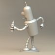 03.jpg Bender pose de pie 3 - Futurama