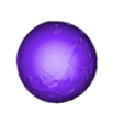 io_north_1_2_10_7.stl Io with known topography scaled one in twenty million