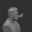 43.jpg Arnold T-800 bust with glasses for 3d print stl .2 options