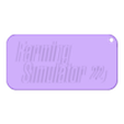 Porte-Clé FS22.stl Logo farming simulator 22