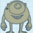 Mike3D.png Der junge Mike Wizowski (Monsters Inc)