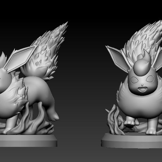 ZBrush-Document2.jpg Pokémon flareon