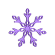 Flake-Base.stl Indoor / Outdoor Light-Up Christmas Snow Flake Decoration