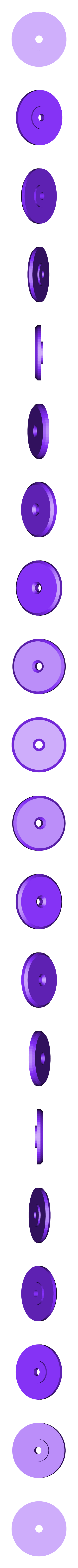 MRH-Boss-Cap01.stl Main-Rotor-Head, for Helicopter, Fully Articulated Type