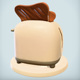 Screenshot-2025-10-21-at-16.09.39.png Tostadora Triste y Enfadada Dejando Caer la Tostada Quemada STL Divertido Modelo de Impresión 3D Decoración de Cocina y Figurita de Dibujos Animados
