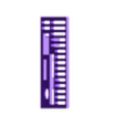 DCC-EX_RearPanel_OtherMotorShields_WiFi.stl Enclosure for DCC-EX Arduino Command Station - Customisable