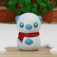 Oshawott_snowman06.png Oshawott Snowman Christmas Pokemon Decor