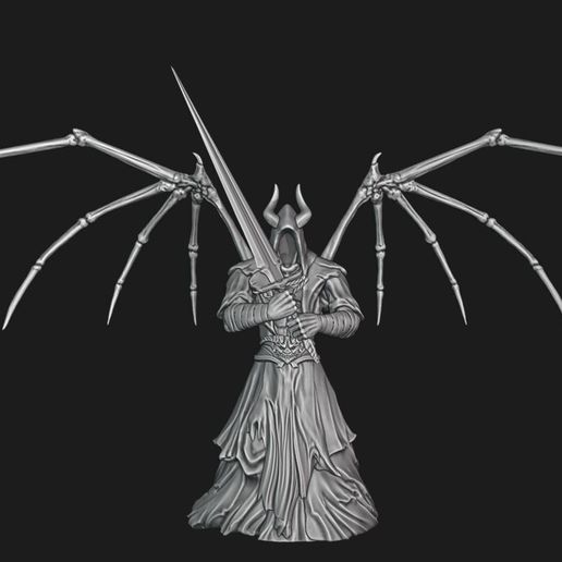 🗿 Reaper Knight・ STL File for 3D printing・Cults