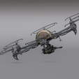 0011.png D-KAZ Attack UAV Drone - STL included