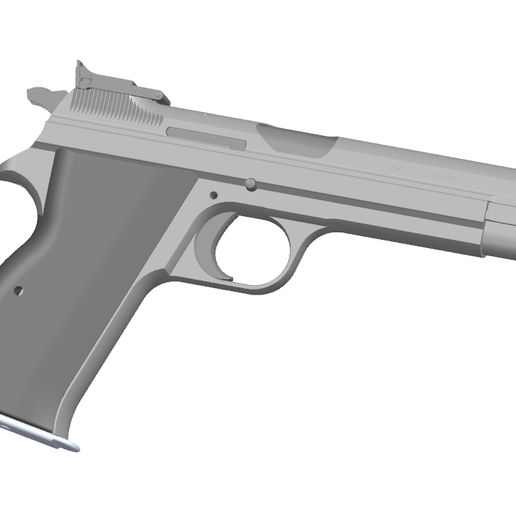 sig sauer P210 Detailed Model