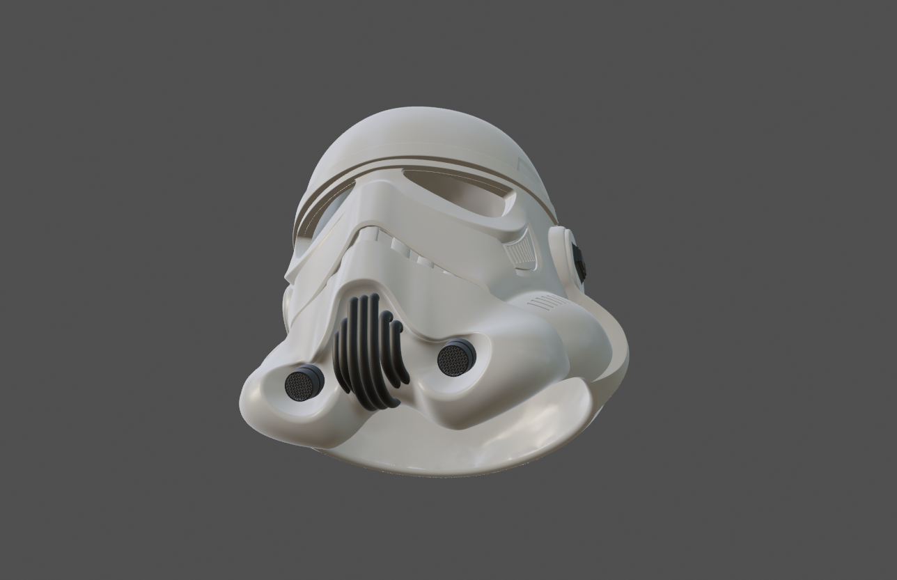 Download STL File Stormtrooper Star Wars Helmet • 3D Printable Object ...