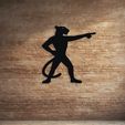 mockup_03.jpg Panther Pointing Wall Decor Art