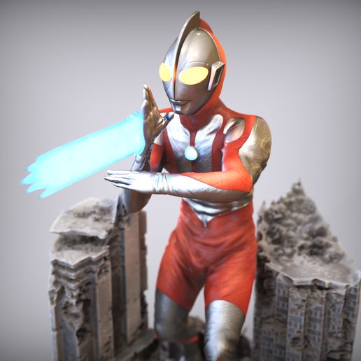 UltramanV2.616.jpg The Original ULTRAMAN -Normal VERSION -FANART- ウルトラマン-JAPAN TOKUSATSU-3D PRINT MODEL