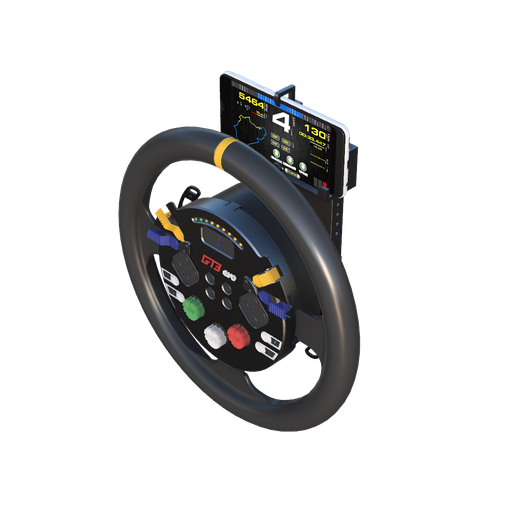 Smartphone holder for Cammus C5 steering wheel 3D model