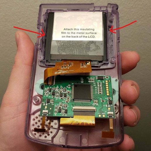 Spacer_Layout.jpg Alignment spacers for Game Boy Color backlit LCD screen