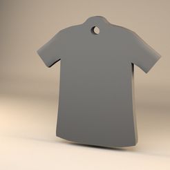 llavero futbol.jpg Fichier STL porte-clés maillot de foot・Design pour imprimante 3D à télécharger