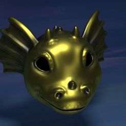 dragon01.jpg Archivo OBJ Naturaleza Head Alpha・Modelo para descargar y imprimir en 3D