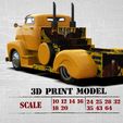 0_2.jpg 3D Printing Models Heavy Custom Hauler COE ratrod lowered truck