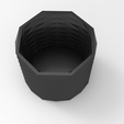 untitled.1127.png flowerpot origami faceted origami pen pot flowerpot